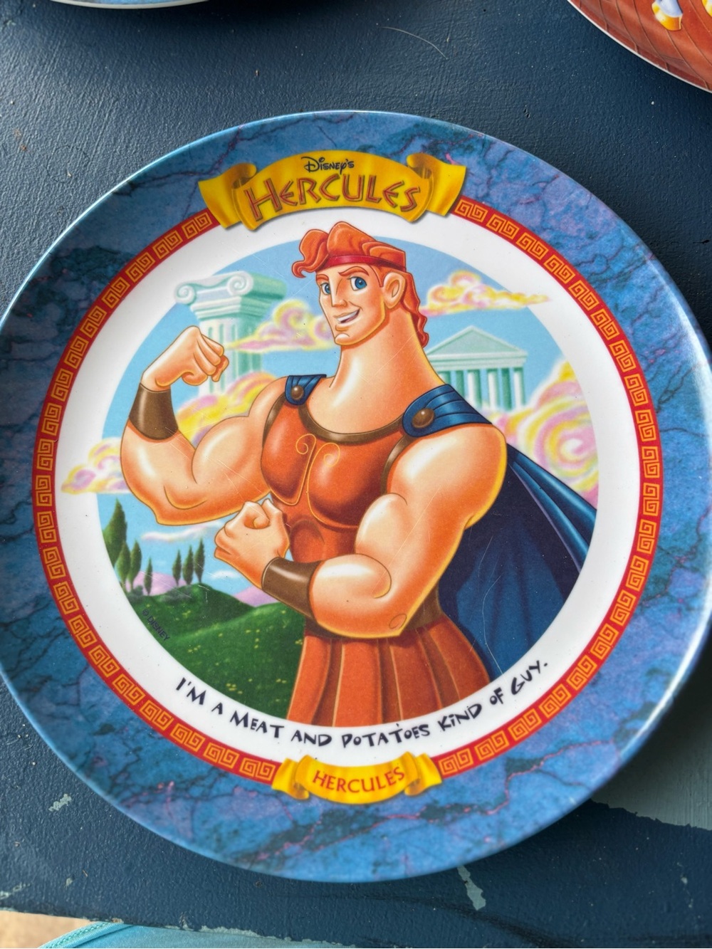 Vintage Disney Hercules Plate